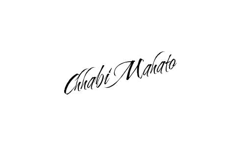 Chhabi Mahato name signature